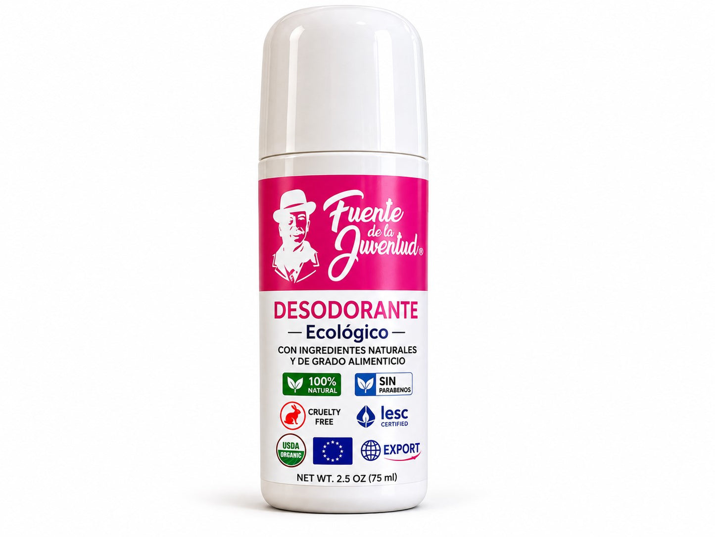 Desodorante Ecológico grado Alimenticiio