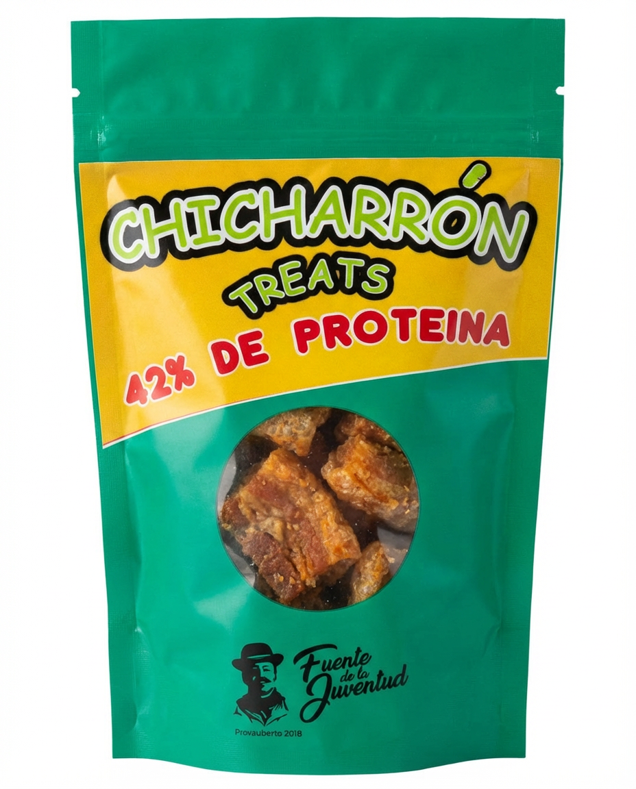 CHICHARRON CON 42% DE PROTEINA PARA LLEVAR EN EL CARRO