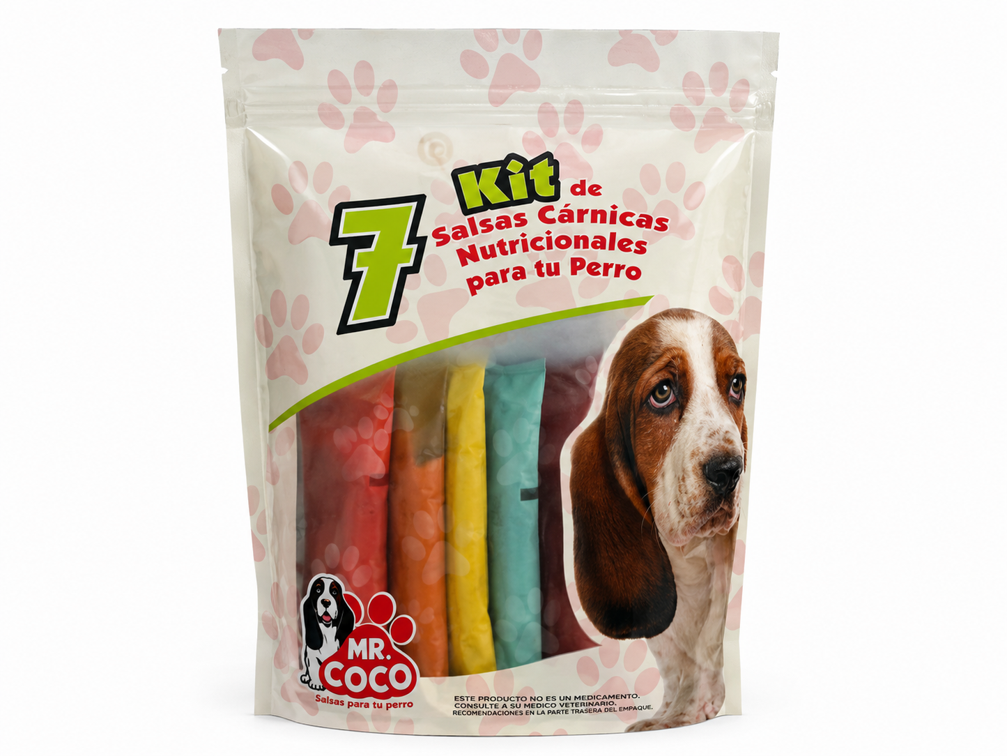 Mr Coco, lonchera nueva versión de 7 sobres.