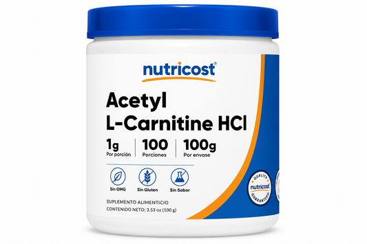 Acetil L-Carnitina HCl (ALCAR) – 100 g en Polvo