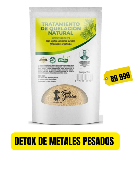 Tratamiento de Quelación natural Para Ayudar a Elimin...