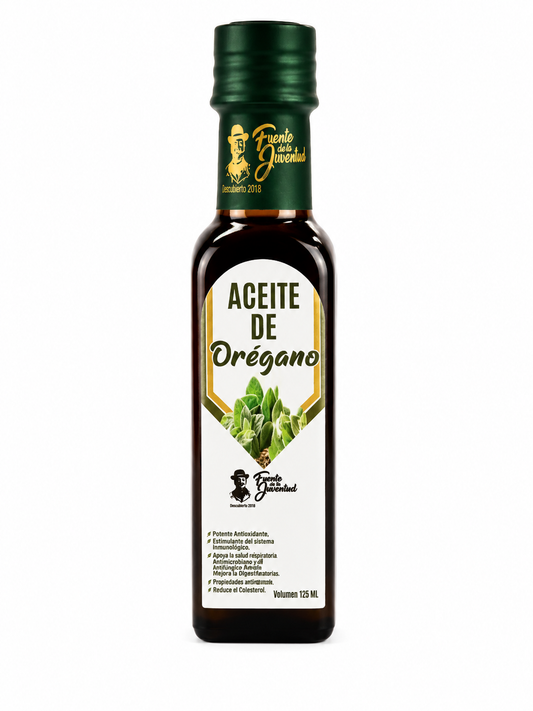 Aceite de Orégano extra fuerte.