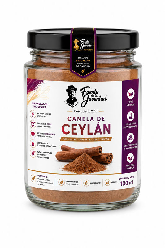 Canela de Ceylán en Polvo (Cinnamomum verum) 100% Pura y Natural