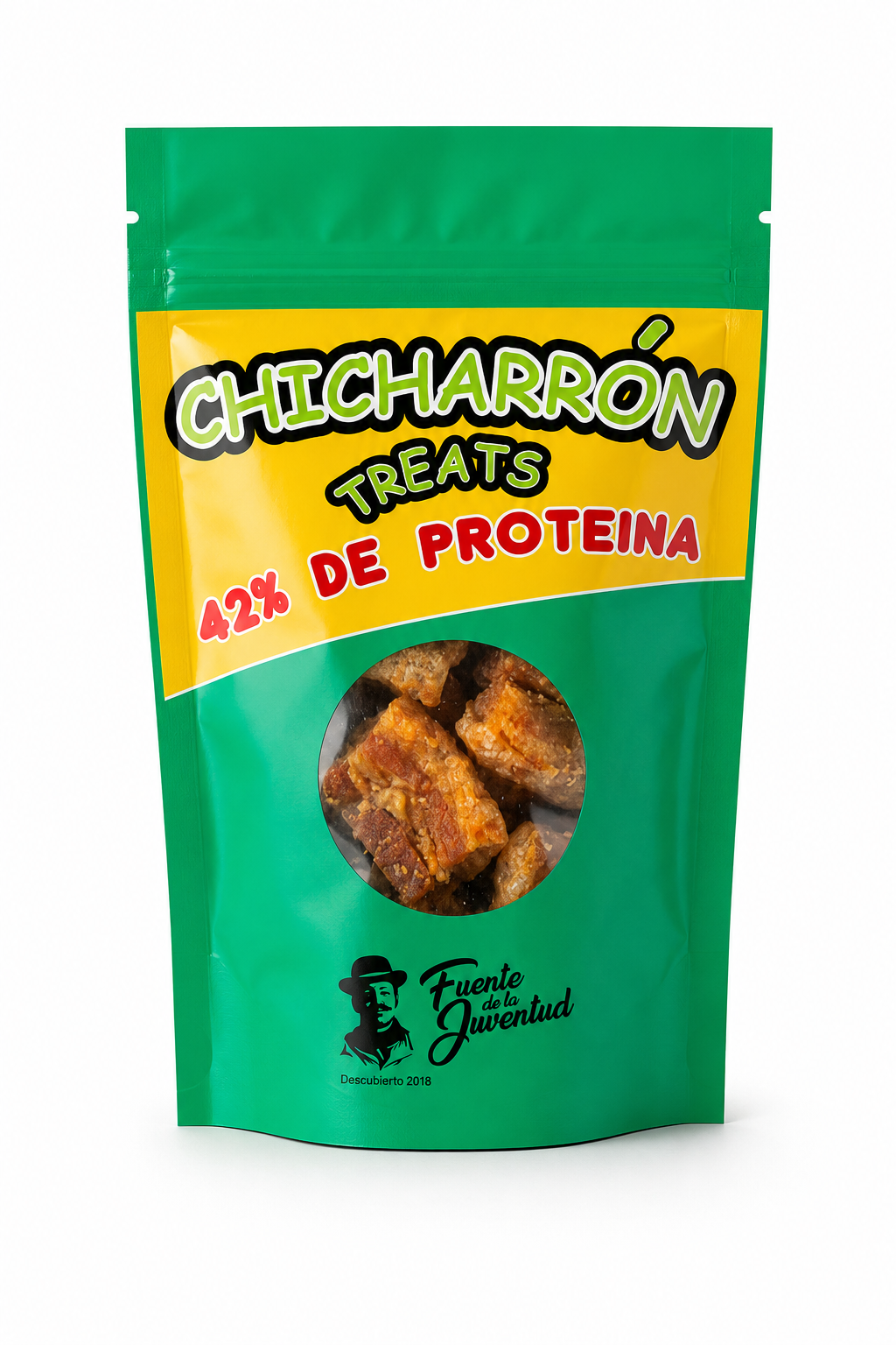 CHICHARRON CON 42% DE PROTEINA PARA LLEVAR EN EL CARRO
