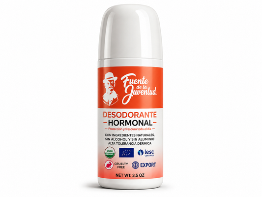 Desodorante Hormonal, ideal para Personas con Des