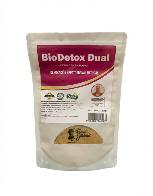 BIODETOX DUAL depuracion hepatorenal natural 80gr