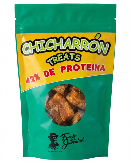 CHICHARRON CON 42% DE PROTEINA PARA LLEVAR EN EL CARRO