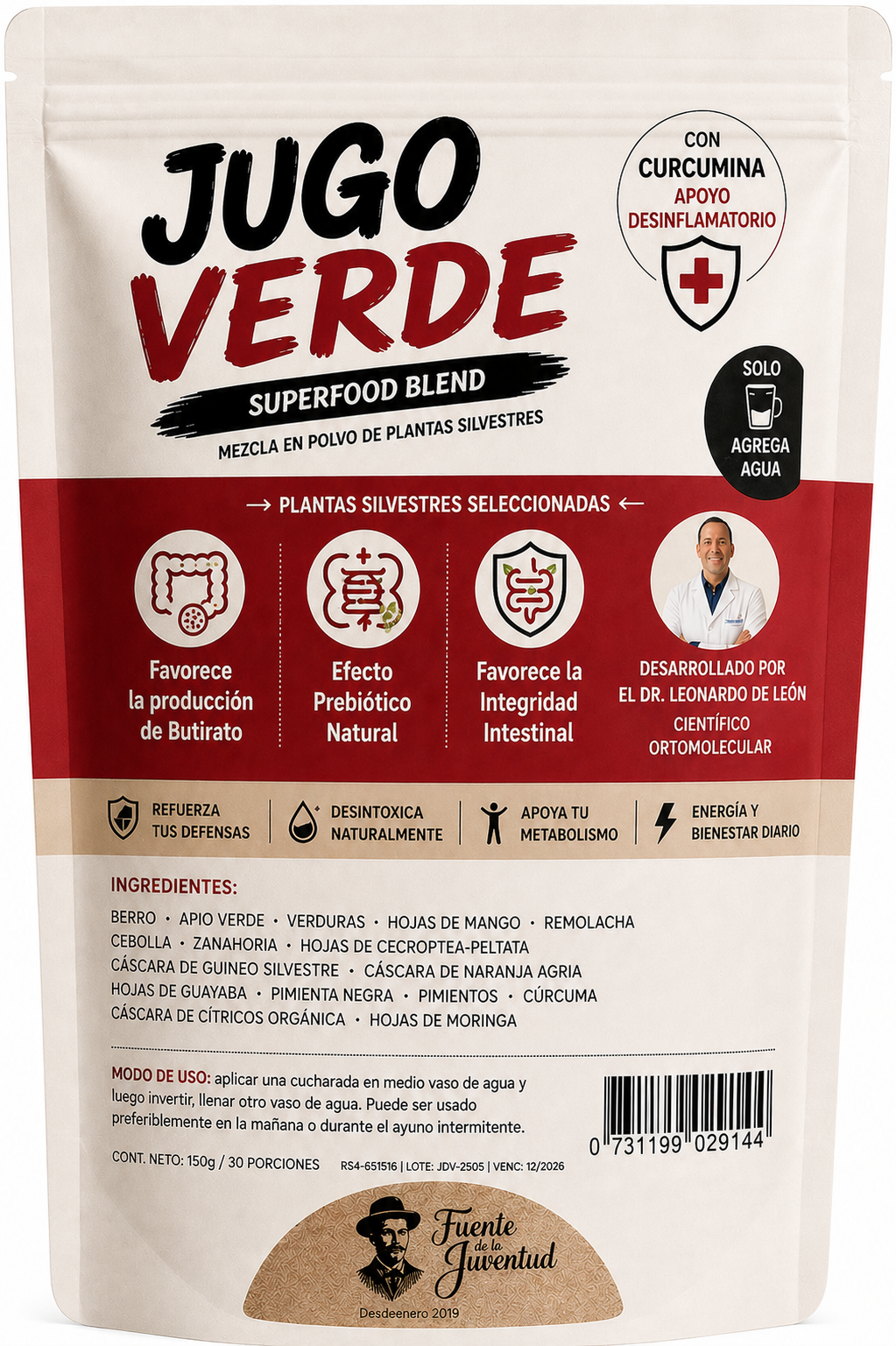 Jugo Verde Rojo – Apoyo Desinflamatorio