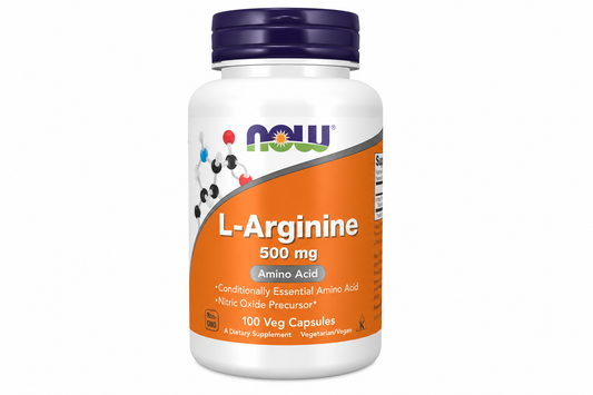 L-Arginina 500 mg – 100 Cápsulas Vegetales