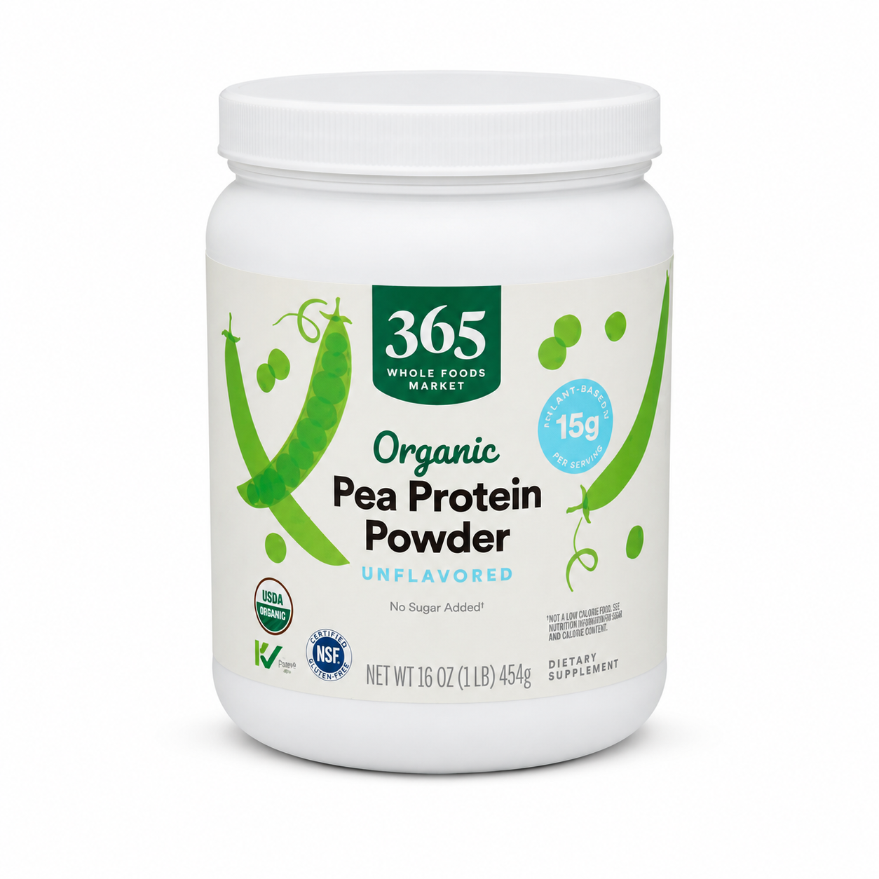 Pea Protein (Petit Pois) - Proteína Vegetal Orgánica